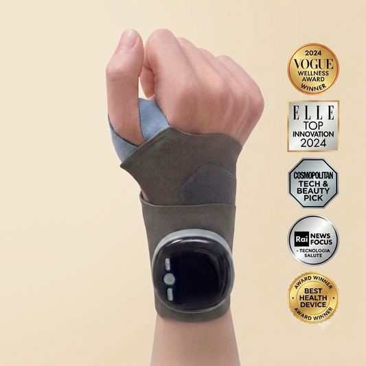 COMFORTCUFF™ – Il Tutore Riscaldato con Stimolazione Muscolare Avanzata.